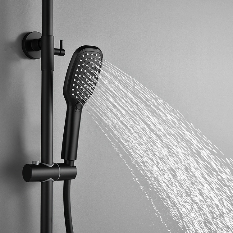 Wall Mounted Shower Head Water Saving Bathroom Accessories Europe Shower Set