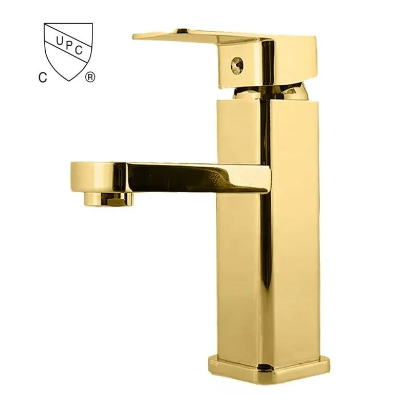 Ware Single Hole Waterfall Water Tap Bathroom Kitchen Brass Mixer Basin Faucet Sample Customization