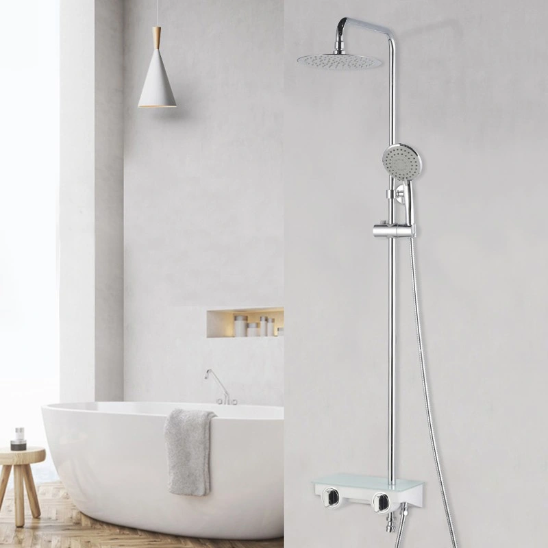 Factory Bathroom Fittings Bath Set Thermostatic Shower Mixer Column