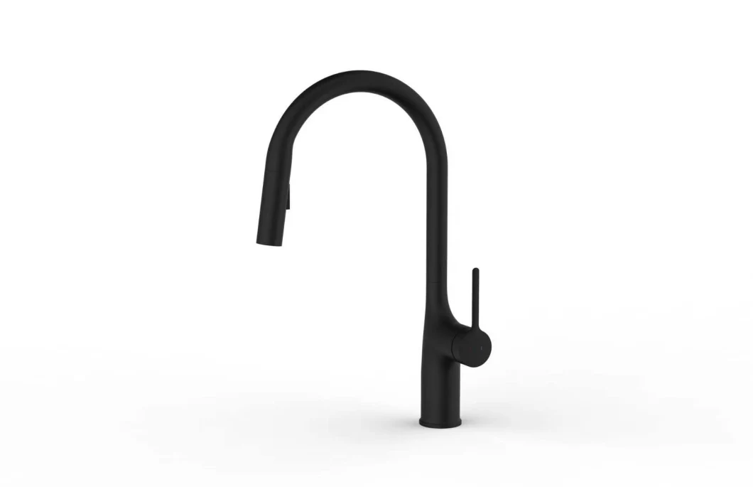 Nickel Brushed Matte Black Bronze Brass Pull out Kitchen Sink Faucet