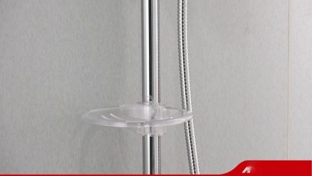 ABS Fresh Plastic Chrome Plated Shower Head Hand Shower Bathroom Set