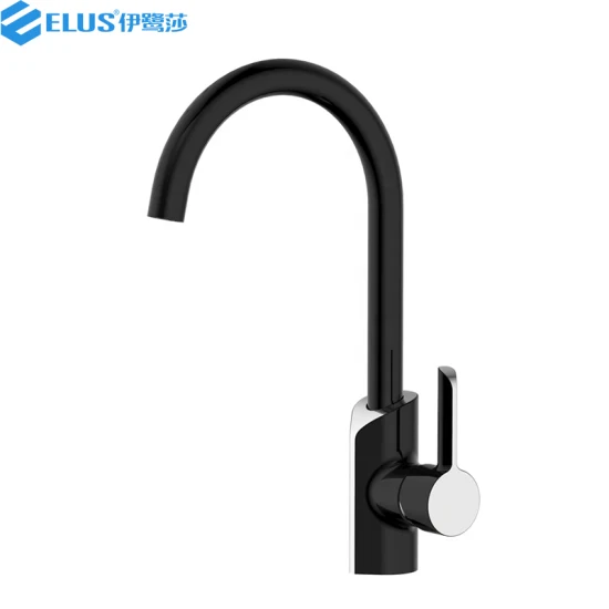 Wholesale Matte Black Mixer Tap Kitchen Basin Sink Water Faucet