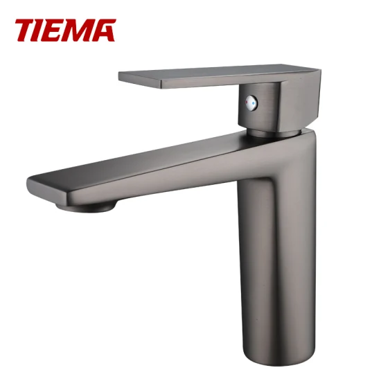 Tiema Sanitary Ware Single Hole Waterfall Water Tap Bathroom Kitchen Brass Mixer Basin Faucet Sample Customization