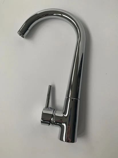 Single Handle Brass Kitchen Faucet (CB-21235)